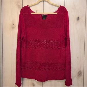 Chelsea & Theodore Fuchsia Sweater